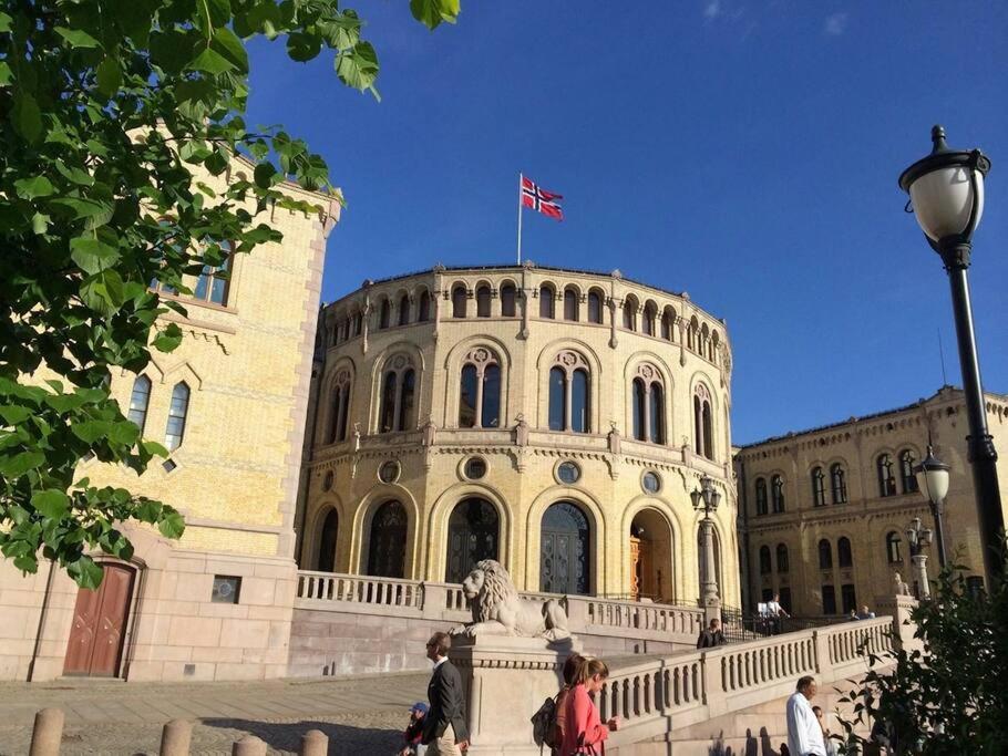 Koselig Leilighet I Sentrum Av Oslo Med Byutsikt! Luaran gambar